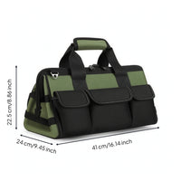 Tool Bag Multi-Compartment Tool Bag with Adjustable Shoulder Strap for Technicians, Job Site