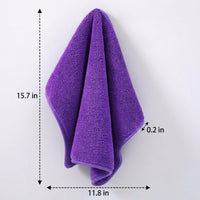 Thickened Microfibre Cloth and Microfibre Towel, Microfibre Towel 30cm x 40cm for Car Cleaning, Detailing Cloths