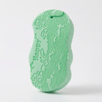 Embossed Children's Bath Scrub Sponge Absorbent PVA Bath Sponge Hanging Cord Good Water Absorption