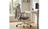 Waist Support Ergonomic Mesh Chair Adjustable Armrests Work Seat
