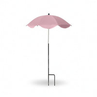 Scalloped-Edge Plant Protection Umbrella Overhead Garden Plant Shade Umbrella Sturdy Lightweight for Balconies