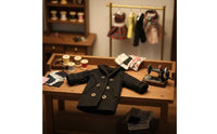 Detailed Craftsmanship OB11 Doll Overcoat Coat Double-Breasted Design BJD Doll Coat Handmade Toy Accessory Collectible for Hobbyists, Display