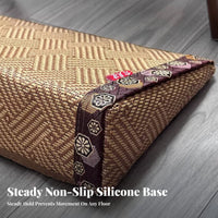 Slanted under-table Footboard Non-Slip Footrest Angled Design for Office Workers