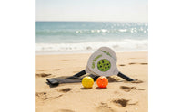 2 Pieces Wooden Pickleball Paddle Set with Balls Portable Pickleball Set with Bag Long-Lasting Sporting Goods Sturdy for Beginners
