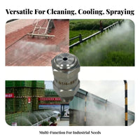Solid Cone Spray Nozzle Full Cone Spray Nozzle for Gas Scrubbing, Fire Protection
