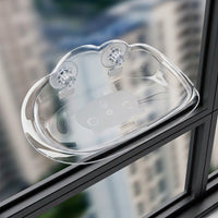 Transparent Cat Bed and Window Cat Hammock, Suction Cup Cat Bed with Strong Mounting, Space Saving Clear Perch for Indoor Sunbathing Cat Use.