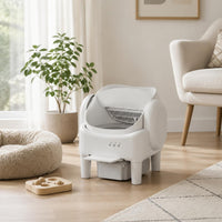 Odor Control Smart Self-Cleaning Litter Box Easy to Clean Automatic Feline Litter Box Carbon Filter Pet Care