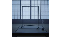 Gong Stand with Wheels Wheeled Metal Gong Chime Stand Mobile Rack for Sound Healers, Musicians, Meditation Rooms, Mindfulness Practice Studios