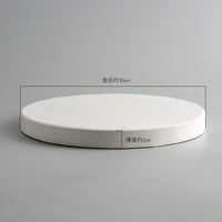 Pottery Plaster Bat for Wheel Throwing - Round, Thickened, Non-Deforming