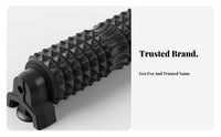 Full Body Use Suction Cup Massage Roller Solid Core Spiky Foam Roller with Stand High Load Capacity Fitness Equipment for Athletes, Home Gym