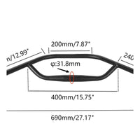 Ergonomic Shape Alloy Gravel Handlebar Wide Control Area Gravel Drop Bar Long-Lasting Touring Bike Handlebar Lightweight for Cyclists, Travel, Long Rides