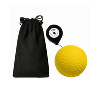 Retractable Cord Head Stability Practice Ball Storage Bag Strike Accuracy Practice Ball Corded Sports Gear