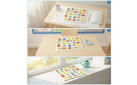Early Learning Board with 3D Pieces Educational Puzzle Board Sensory Wooden Puzzle Fine Motor for Preschoolers