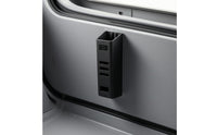 Openopen-Top Umbrella Storage Box ABS Plastic Car Umbrella Holder Matte Textured Slotted Side Slots for Vehicle Use