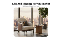 Modern Design Single-Seater Club Chair Versatile Design Armchair Soft Cushioning Seating Furniture Sleek Lines for Interior Designers, Business Owners, Hotel Lobby, Reception Area, Office, Lounge