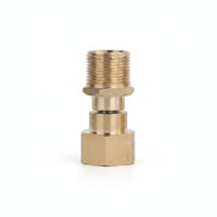 Anti-Tangle Pressure Washer Swivel Joint Compact Pressure Washer Hose Swivel Joint Shiny Finish Power Tool Part Gold-Colored