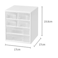 Desktop Drawer Organizer Modular Stacking Secure Fit for Dorm