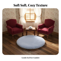 Soft Texture Dollhouse Miniature Carpet Realistic Look Miniature Luxurious Rug Non-Shedding for Hobbyists, Miniature Scene Display