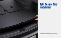 Genuine Leather Trunk Mat for Electric Vehicle Model YL, Full Coverage, Interior Accessory, Easy to Clean