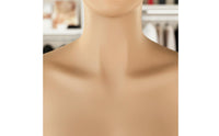 Mannequin Head with Shoulders Photography Prop Jewelry Display Manikin bust  Realistic Hair Hairpiece Display Head for Shop Window