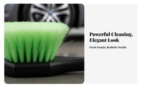 Car Wheel Brush Dense Bristles Wheel Cleaning Brush Versatile Hanging Hole Design