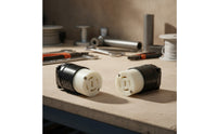 Twist Lock NEMA L16-30C Connector 30 Amp Locking Female Connector 480 Volt Heavy-Duty for Electricians, Generators, Distribution Boxes, Factories