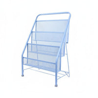 Space-Saving Foldable fabric pocket book display rack Simple Assembly Publication Display Rack Easy Installation periodical Holder long-lasting for young children, household members, Home Decorators, Playroom, Nursery, Preschool, Living Room