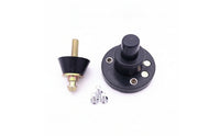 Cylindrical Round Collision Lock Threaded Collision Lock Metal Latch Assembly with Striker for Mechanics, Engineering Vehicles, Loaders, Maintenance