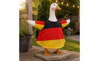 Goose Sweater Outfit Festival Theme Flag Goose Costume Stars and Stripes Yard Decoration for Lawn, Garden