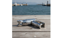 Stainless Steel Marine Hinge Polished Articulated Connector Heavy Duty Deck Hinge Long-Lasting for Yachts