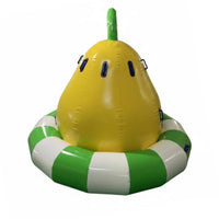 Multi-Activity Inflatable Castle sphere Pit Compatible Multi-Activity Obstacle Course Includes Slide and Seesaw vividly Colored