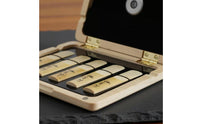 Built-in Hygrometer Saxophone Mouthpiece Box Moisture Control Clarinet Mouthpiece Case Safeguarding for Practice