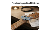 Guitar Capo Anime Themed Design Trigger Capo Single Hand Musical Instrument Accessory for Music Rehearsal Band Rehearsal, Live Performance