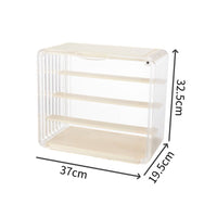 Acrylic Display Box with Stepped Shelving Space-Saving for Collectors