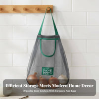 Fruit Storage Net Lightweight Portable Carry Handle Convenience for Pantry
