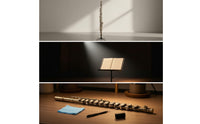 16-Hole Flute Bronze Closed-Hole Flute Split Key Mechanism Mechanism Woodwind for Beginners, Students, Training Lessons, Performance