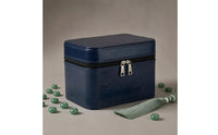 7-Slot Bracelet Box Flannel Lined Bracelet Storage Box Contrast Stitching