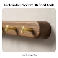 Retractable peg Rack key-shapedboard key-shaped Design Wall Hanger Space-Saving for Living Room