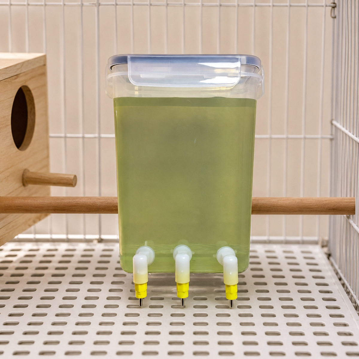 Integrated Pet Feeder and Waterer, Pet Feeder for Multiple Pets, Suitable for Long Trips & Travel, Automatic Feeder