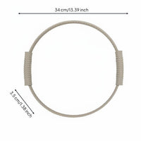 silicone Pilates Loop Lightweight Stretching Pilates Loop Portable Fitness Circle Exercise Equipment