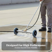 Quick Connect Car Underbody Washer Adjustable Spray Direction Car Underbody Power Washer Heavy-Duty Construction for Driveways, Sidewalks
