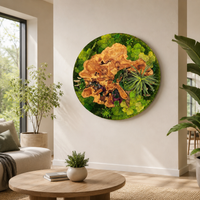 moss art wall decor