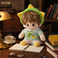 20cm Doll Clothes Set for Cotton Dolls, Stylish Outfits for Plush Figures