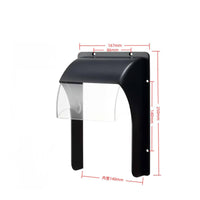 Universal Access Control Cover with Sliding Canopy Sunproof Sliding Rain Cover Resistant Curved Panel Canopy Easy Installation for Outdoor