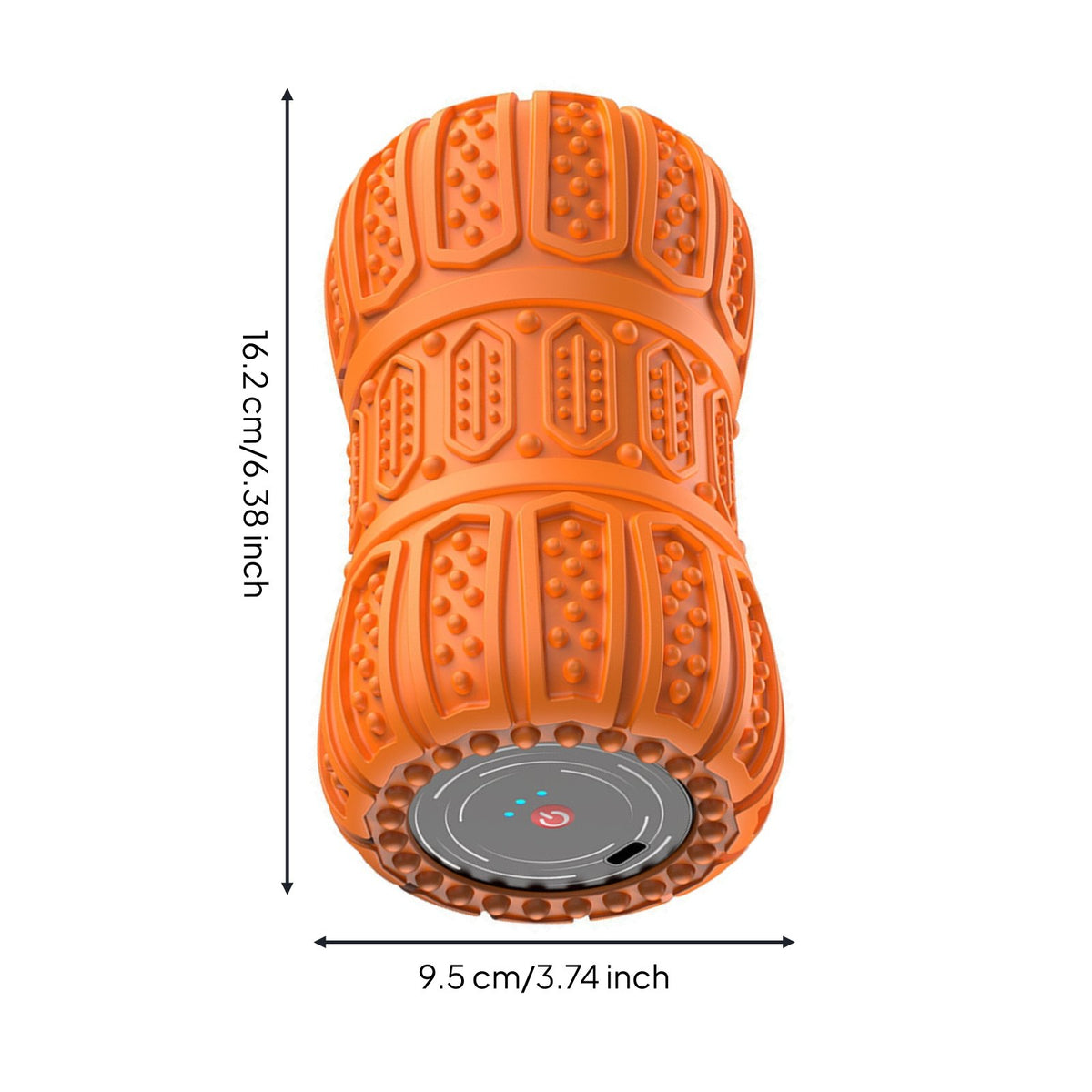 Muscle Pain Relief Electric Massage Roller Speaker Bluetooth Connectivity Vibrating Peanut Massager Deep Tissue Peanut Massage Ball Portable for Athletes