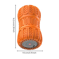 Muscle Pain Relief Electric Massage Roller Speaker Bluetooth Connectivity Vibrating Peanut Massager Deep Tissue Peanut Massage Ball Portable for Athletes