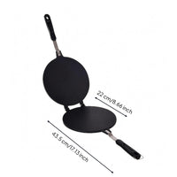 Double Sided Egg Cooking Tray Hinged Egg Roll Cooking Pan Textured Cookware