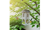 Castle Bird Feeder Decorative Hanging Bird Feeder Long-Lasting for Yard