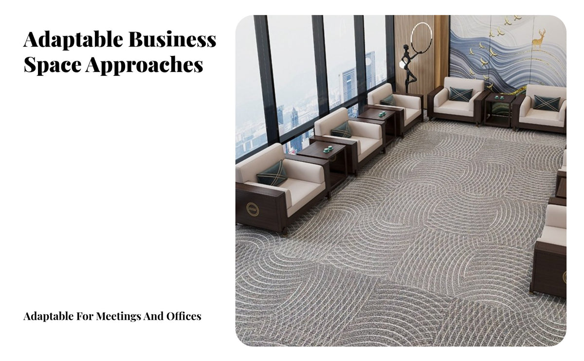 4 Pieces Modern Chinese Design Sofa and Armchair Group Minimalist Aesthetic Reception Seating Comfortable Office Furniture With Armrests for Business Owners, Corporate managerials, Clients, Conference Room, Bedroom