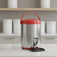 Milk Tea Insulated Dispenser Large Capacity Insulated Beverage Dispenser with Spigot Professional Tea Urn Long-Lasting
